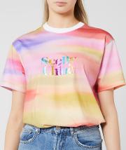 See By Chloe Women's Rainbow Logo T-shirt