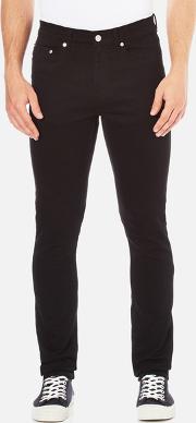 Men's Alva Slim Fit Stretch Jeans Black W33l32 Black