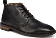 Black Leather ellington Chukka Boots