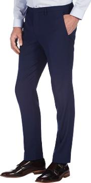 Indigo Essential Skinny Fit Suit Trousers