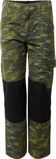 Kids Dark Moss Combo Discovery Adventures Cargo Trousers