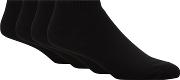 Debenhams Pack Of 7 Black Trainer Socks
