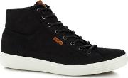 Black Suede soft 7 High Tops