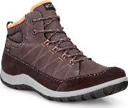 Brown Aspina Outdoor Ankle Boots