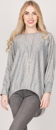 Grey Star Necklace Tunic