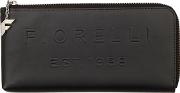 Black Logo Travel Wallet