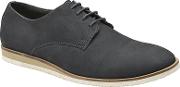 Navy detroit Lace Up Casual Derby Shoes