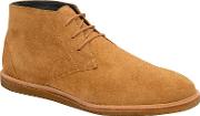 Tan baxter Suede Lace Up Chukka Boots