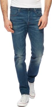 G Star Blue '3301' Slim Jeans