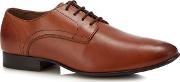 Comfort Tan Leather adrian Derby Shoes
