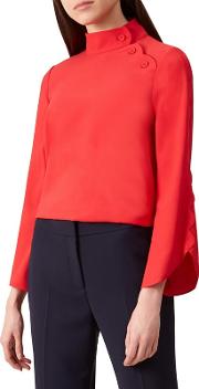 Red diana Blouse