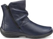 Dark Blue whisper Wide Fit Ankle Boots