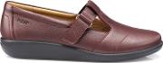 Maroon sunset T Bar Shoes