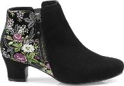 Near Black delight Ankle Boots
