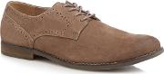 Brown Suede sean Lace Up Shoes