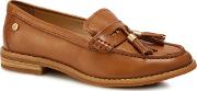 Tan Leather chardon Penny Loafers