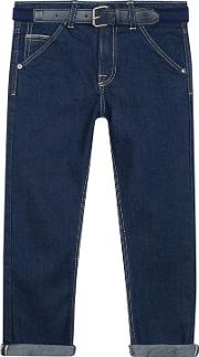 Boys Mid Blue Slim Fit Jeans