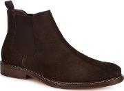 Chocolate Brown Suede parma Chelsea Boots