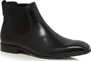 Black Leather eider Chelsea Boots