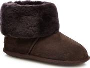 Brown albery Slipper Boots