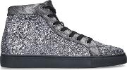 Silver parkes High Top Trainers