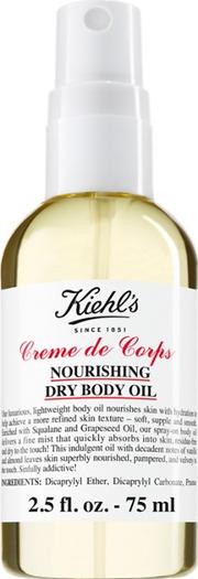 Kiehls creme De Corps Travel Size Nourishing Dry Body Oil 75ml