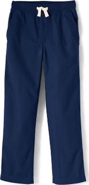 Toddler Boys Blue Iron Knee Pull On Trousers