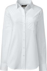White Womens Classic Oxford Shirt