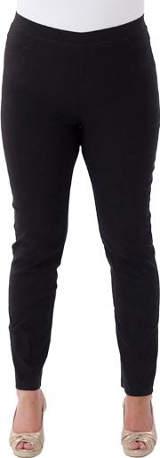 Black Bengaline Crop Trousers