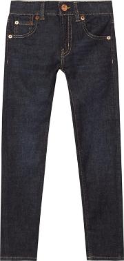 Boys Dark Blue 519 Extreme Skinny Jeans