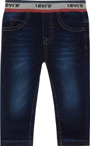 Levis Baby Boys Blue Mid Wash Jeans