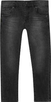 Levis Boys Dark Grey Mid Wash 510 Skinny Fit Jeans