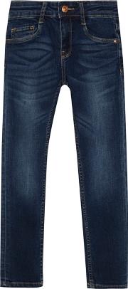 Levis Girls Blue 711 Skinny Jeans