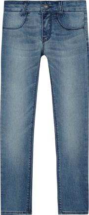 Levis Girls Light Blue 710 Super Skinny Jeans