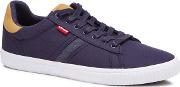 Levis Navy skinner Canvas Trainers