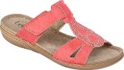 Pink 'salento' Flat Sandals