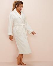 Cream Long Dressing Gown