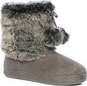 Grey Slipper Boots