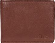 Brown collins Bi Fold Leather Wallet
