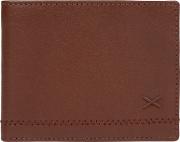 Cognac kirkstone Leather Rfid Wallet
