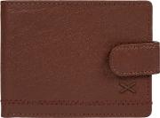 Cognac naddle Leather Rfid Wallet