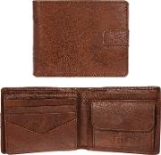 Treacle Brown axbridge Handmade Leather Rfid Wallet
