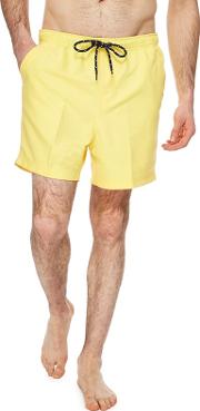 Big And Tall Yellow Swim Shorts