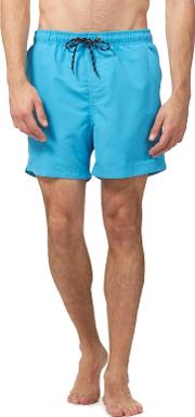 Blue Basic Swim Shorts