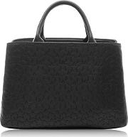 Black cherrybrook Star Quilt Handbag