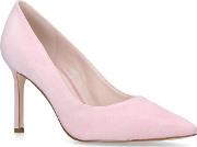 Pink emmala Mid Heel Court Shoes