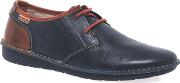 Navy santiago Mens Lightweight Casual Shoes