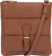 Tan inverness Soft Cowhide Leather Cross Body Bag