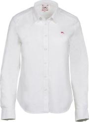 White Signature Oxford Shirt