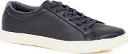 Navy dylan Lace Up Trainers